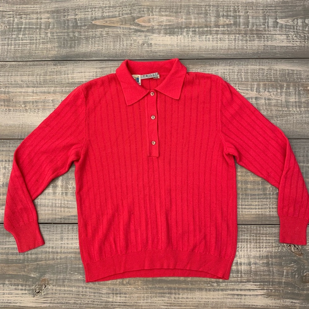Vintage | Trillion Palm Beach | Cashmere Pullover